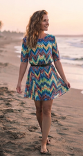 Robe à manches longues.