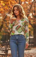 Pull manches longues.